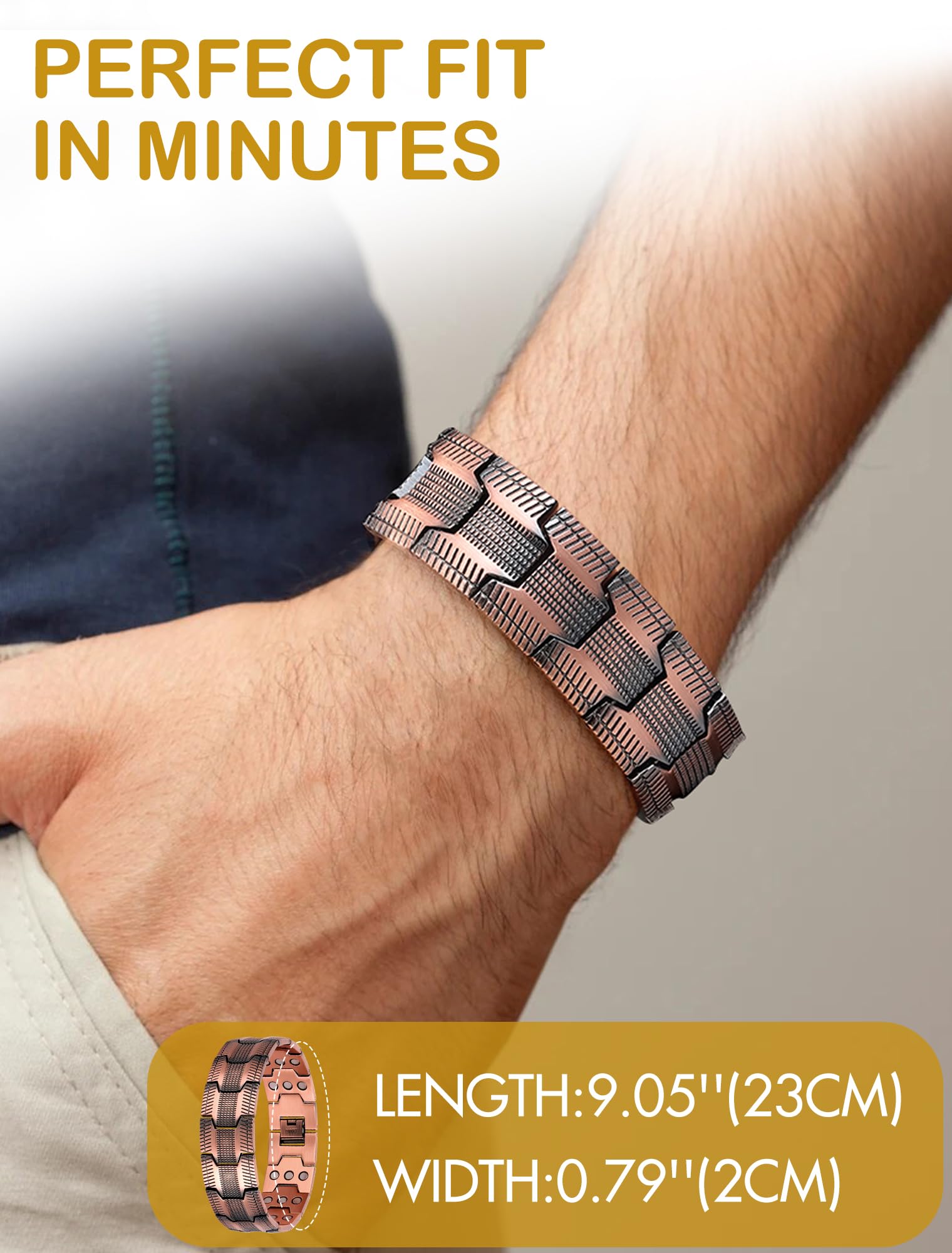 Men's Copper Bracelet
